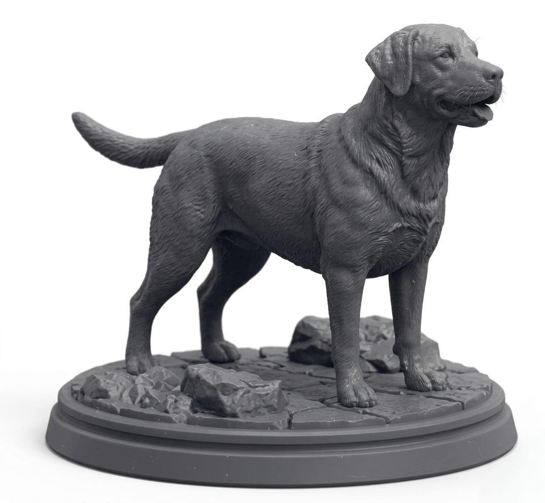 Dog Statue