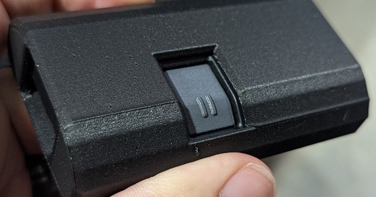 Liftmaster garage door button cover by webRat Download free STL model