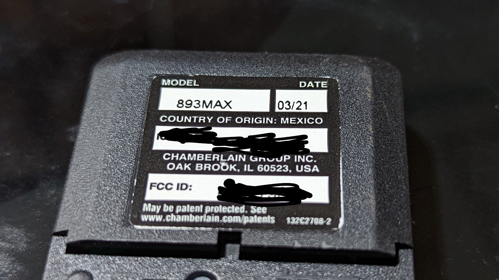 Liftmaster garage door button cover by webRat Download free STL model