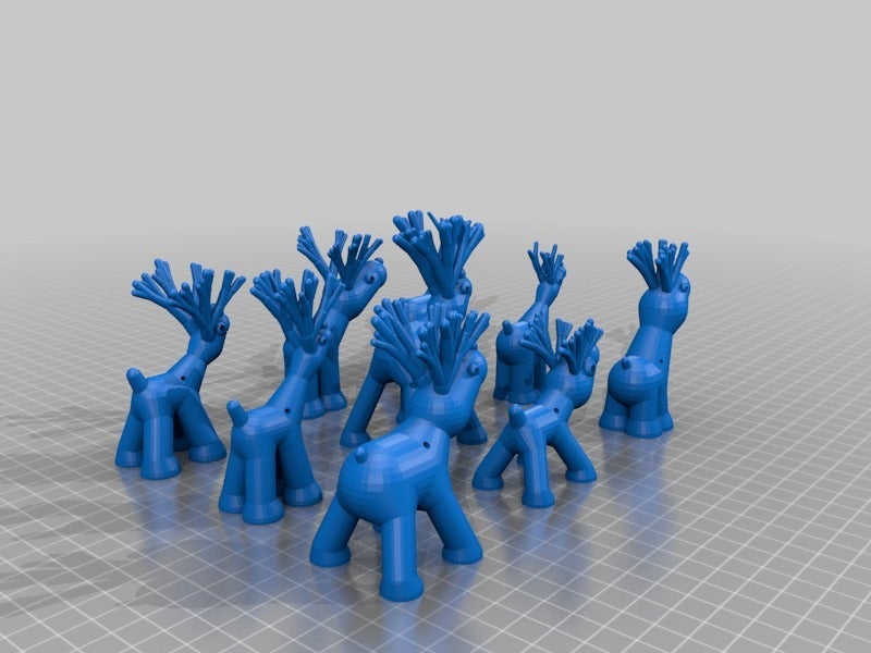 Miniatura 7 do modelo 3D Reindeer