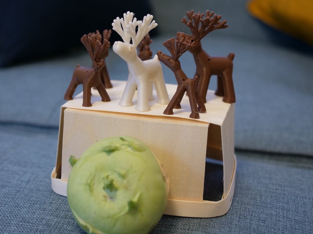 Miniatura 4 do modelo 3D Reindeer