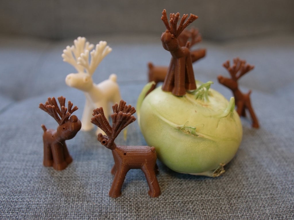 Miniatura 5 do modelo 3D Reindeer