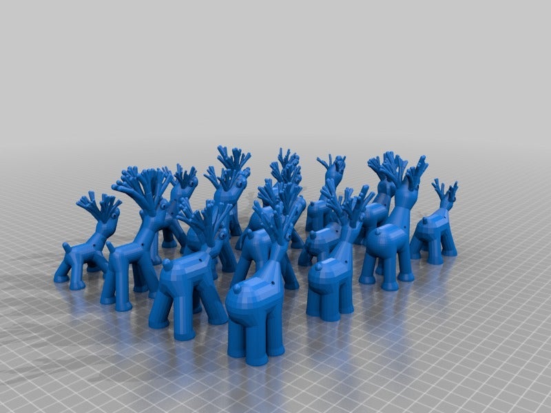 Miniatura 8 do modelo 3D Reindeer