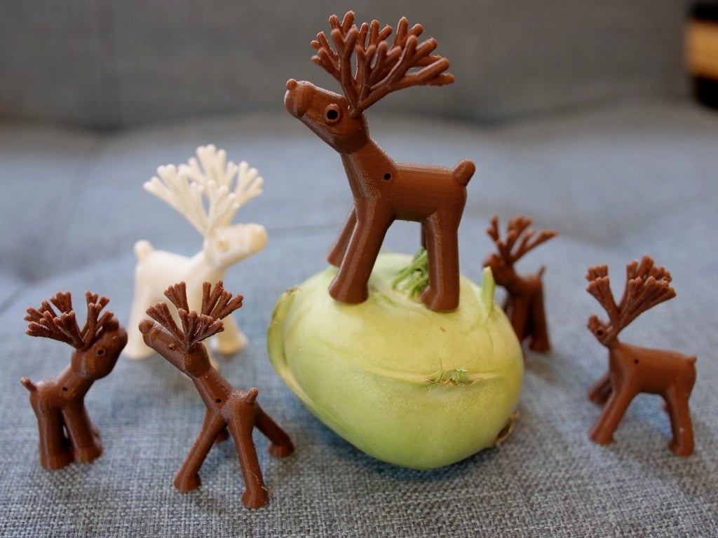 Miniatura 6 do modelo 3D Reindeer