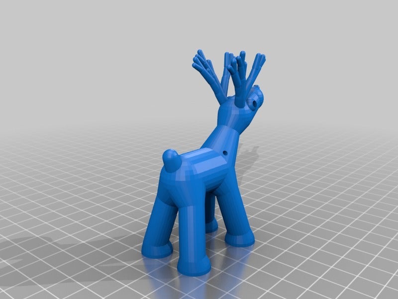 Reindeer by Makkuro | Download free STL model | Printables.com