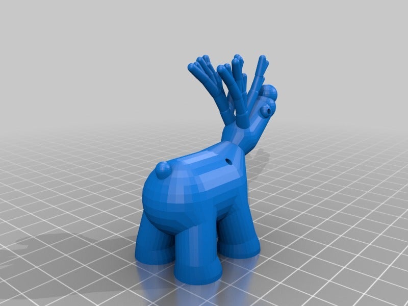 Miniatura 14 do modelo 3D Reindeer