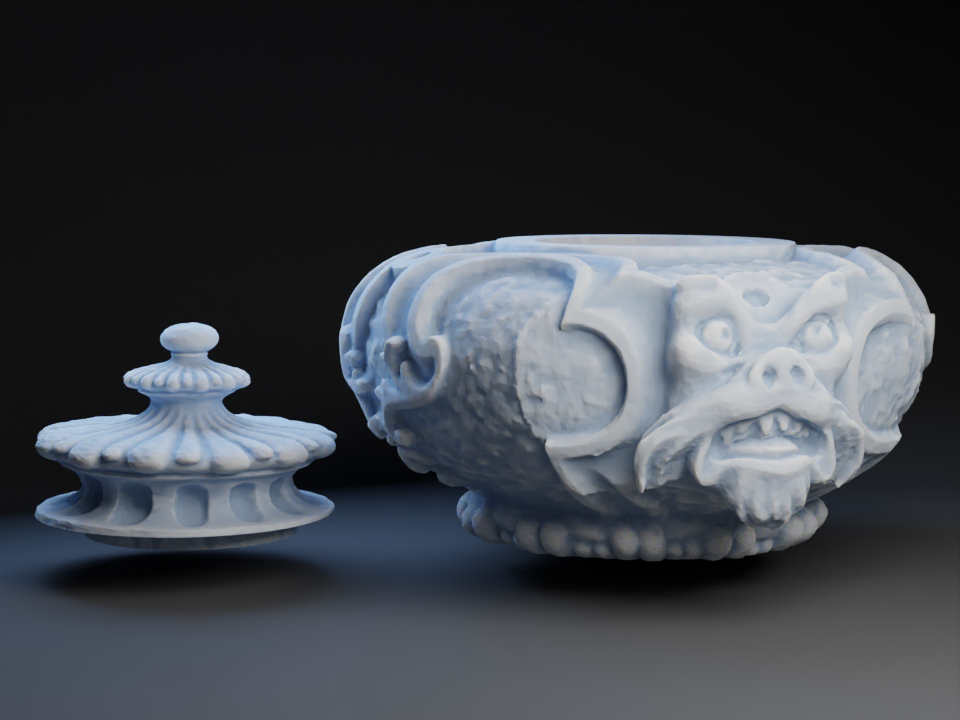Bowl based on Ignaz Lengelacher Stein Vase.