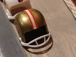 Gumball machine football helmet facemask by whamcam27