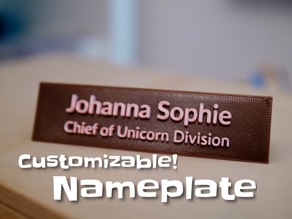 Nameplate