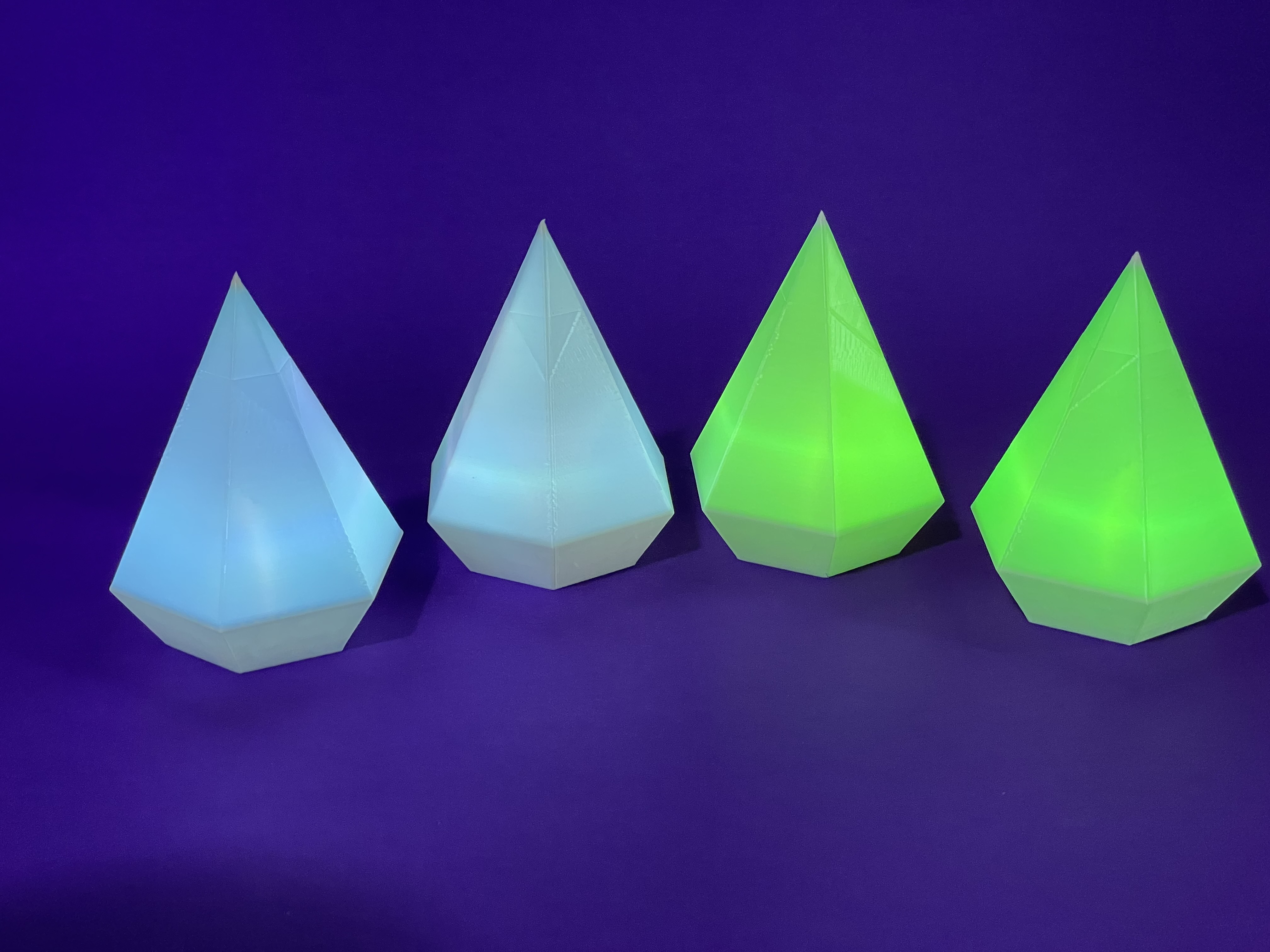 Christmas Tree Tea Light - Low Poly