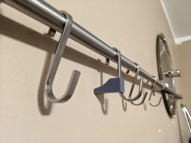 IKEA Kungsfors hook standoff