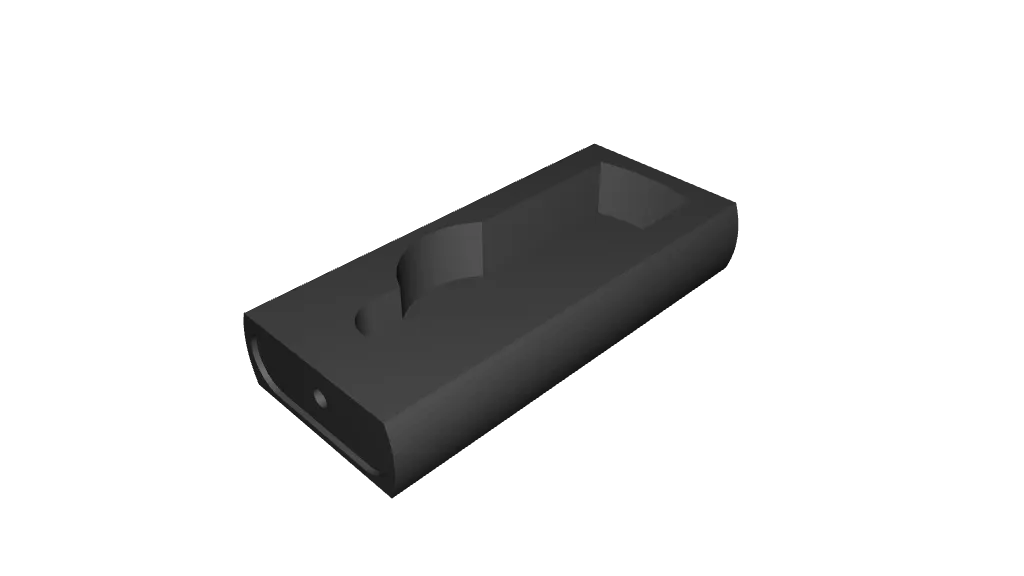 Under Desk RSA Token Tray by Ed | Download free STL model | Printables.com