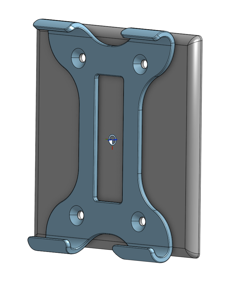 Kindle Fire 7 Gen12 (2022) Wall Mount (US Double Gang) by tylerfixer