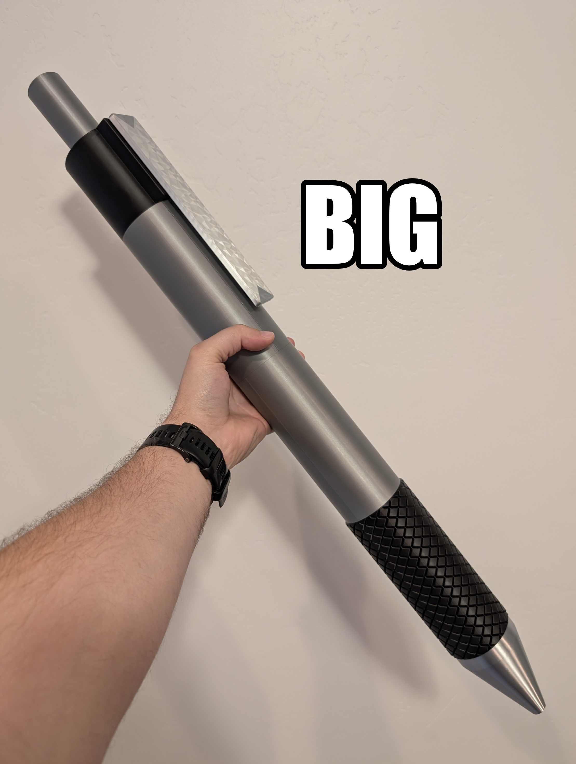 Giant, Functional Novelty Pen - No AMS or similar multi-color system