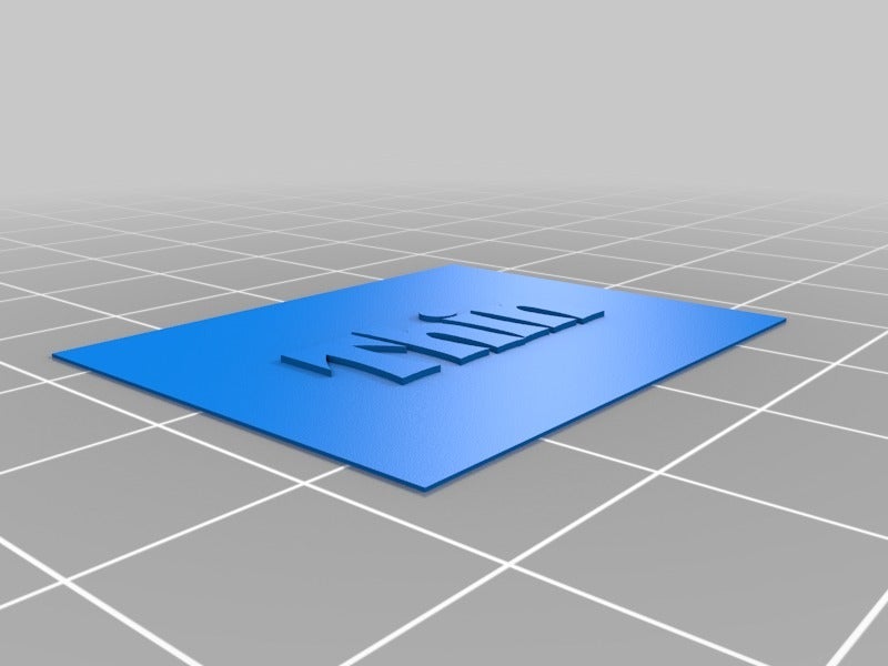 Miniatura 5 do modelo 3D Customizable "paper" letter