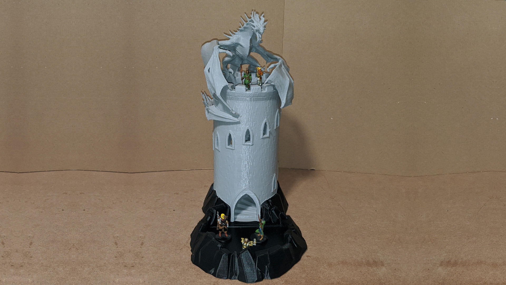 Miniatura 4 do modelo 3D Dice Tower v1