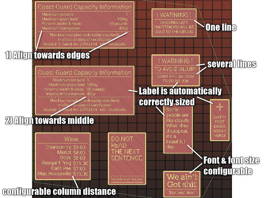 Miniatura 2 do modelo 3D Label