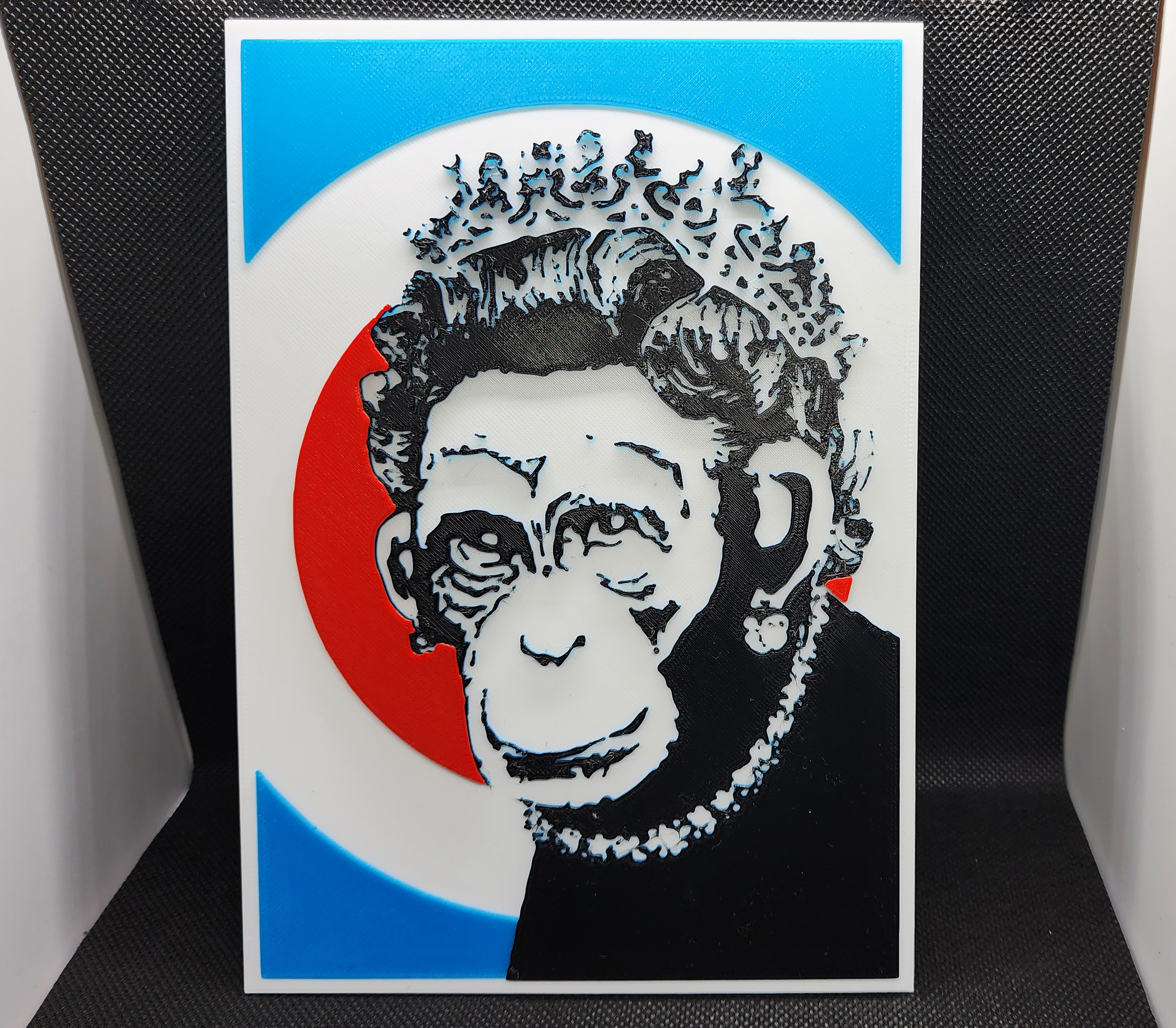 Banksy's Monkey Queen - 4 Color w/filament changes (1 at a time)