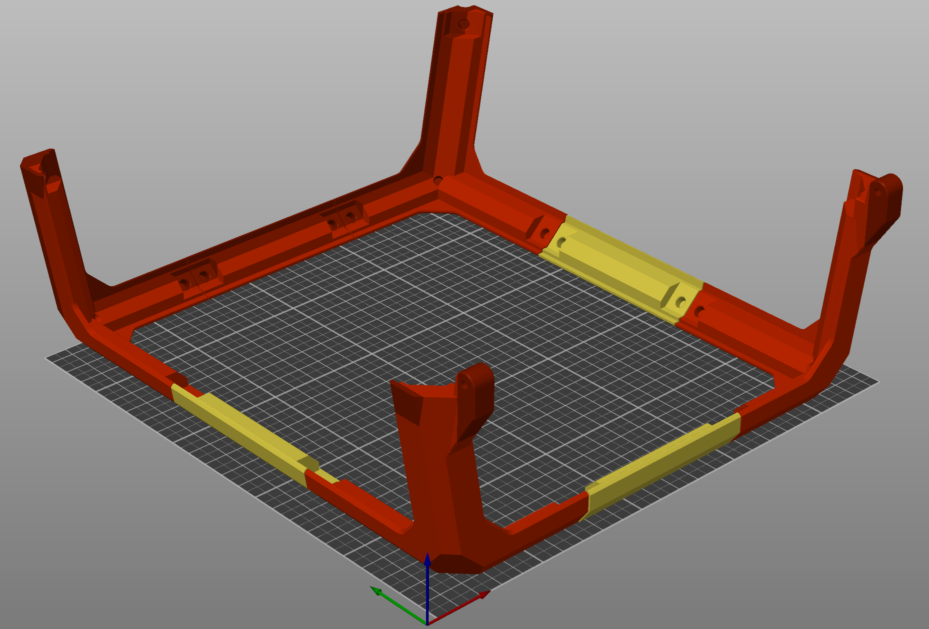 Voron V0.1 (Printable ON V0.1!) Hinged Tophat