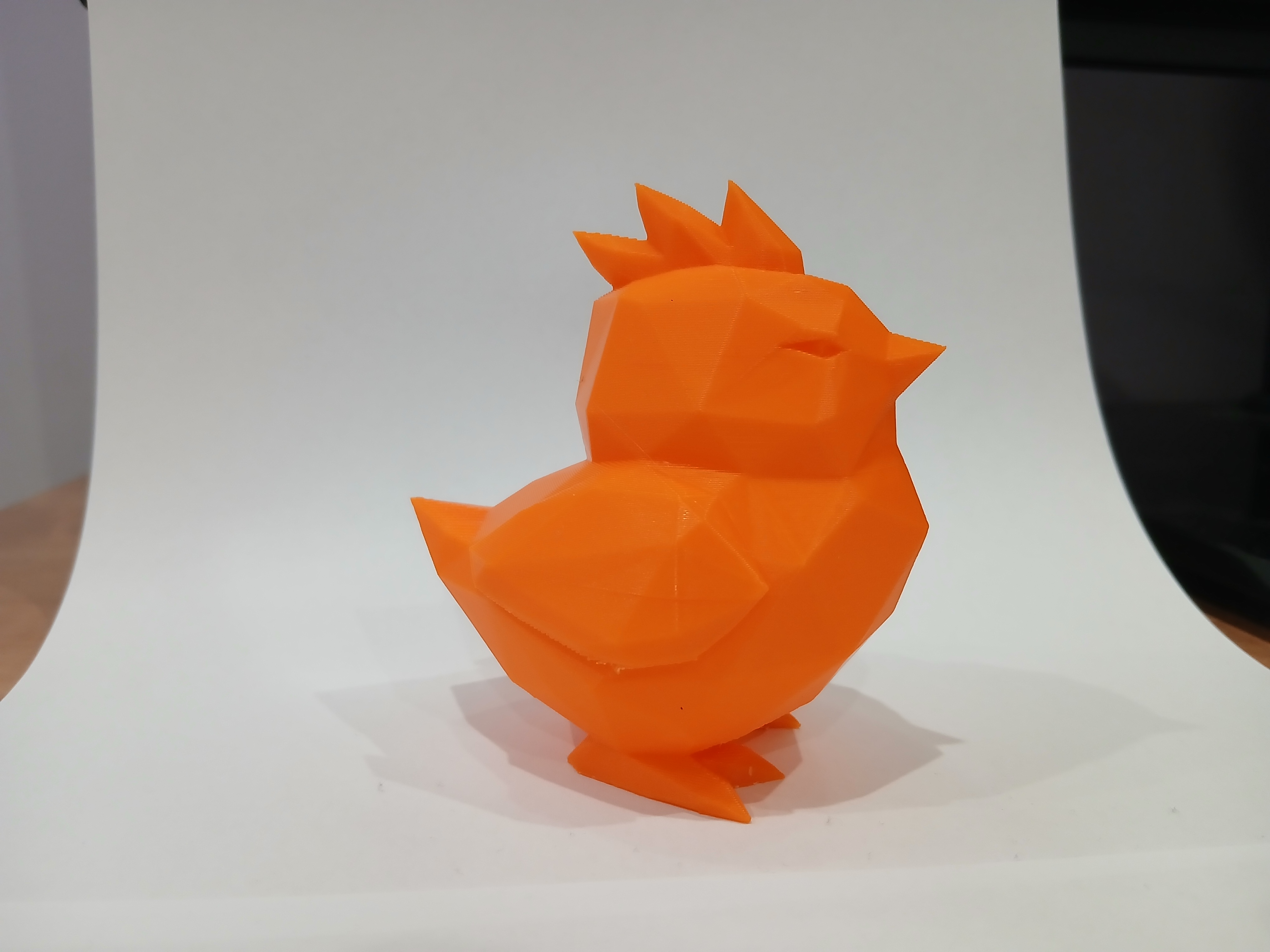 Modern Low Poly Bird / Chick