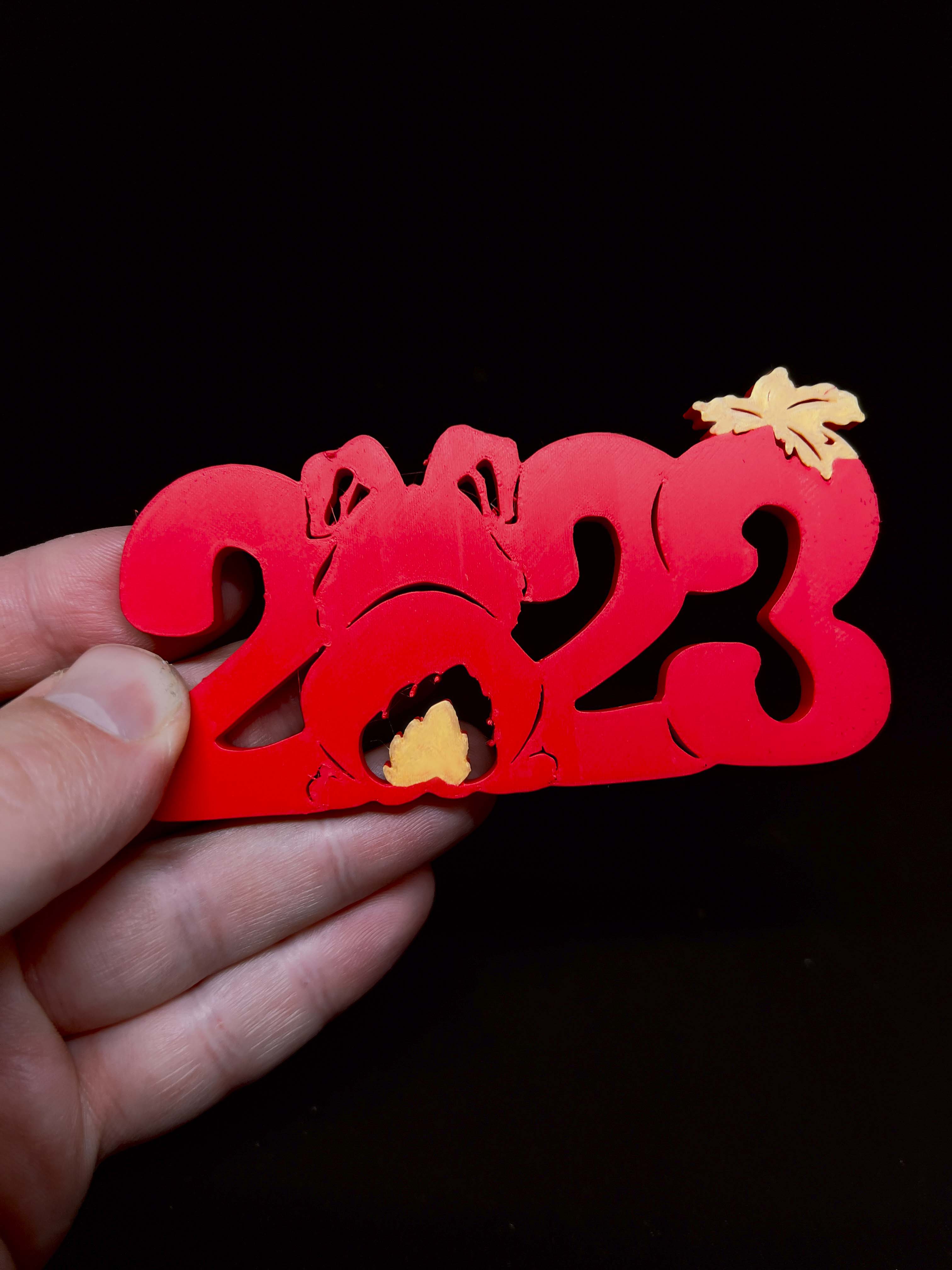 Chinese New Year 2023 - Year of the Rabbit Fridge Magnet and Ornament