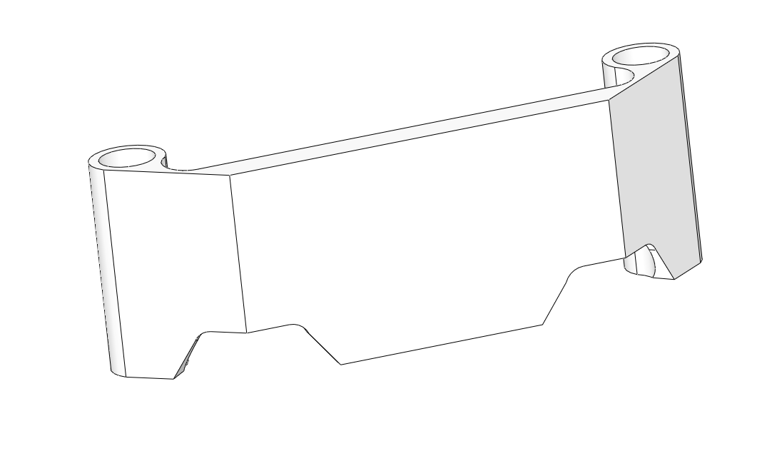 SpeedyBee Master 5 Stack Side plate from TPU