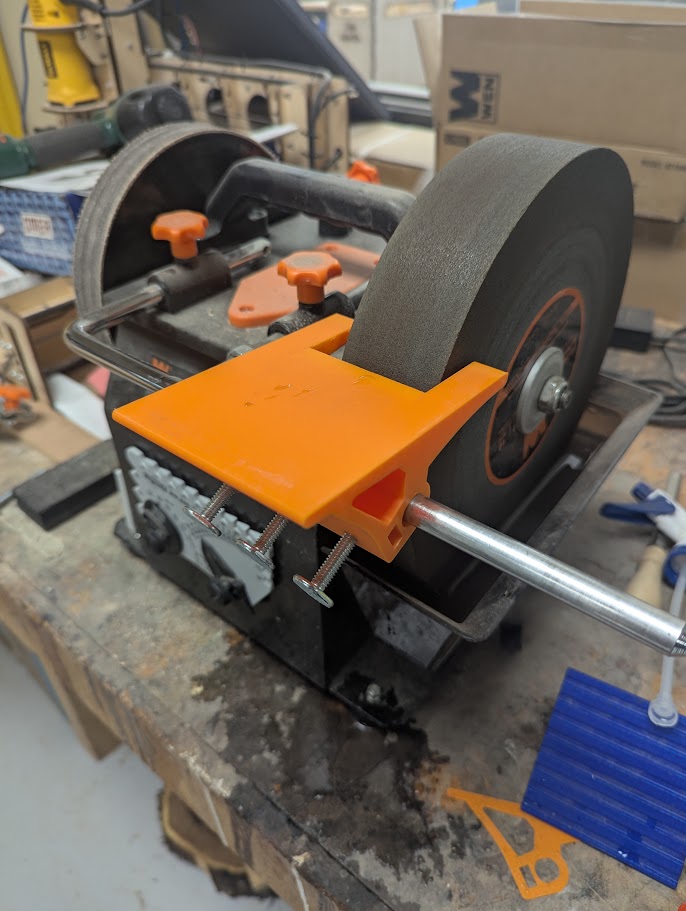 SVD-110 Modified with Wings - Sharpening Rest for Tormek/WEN 10"