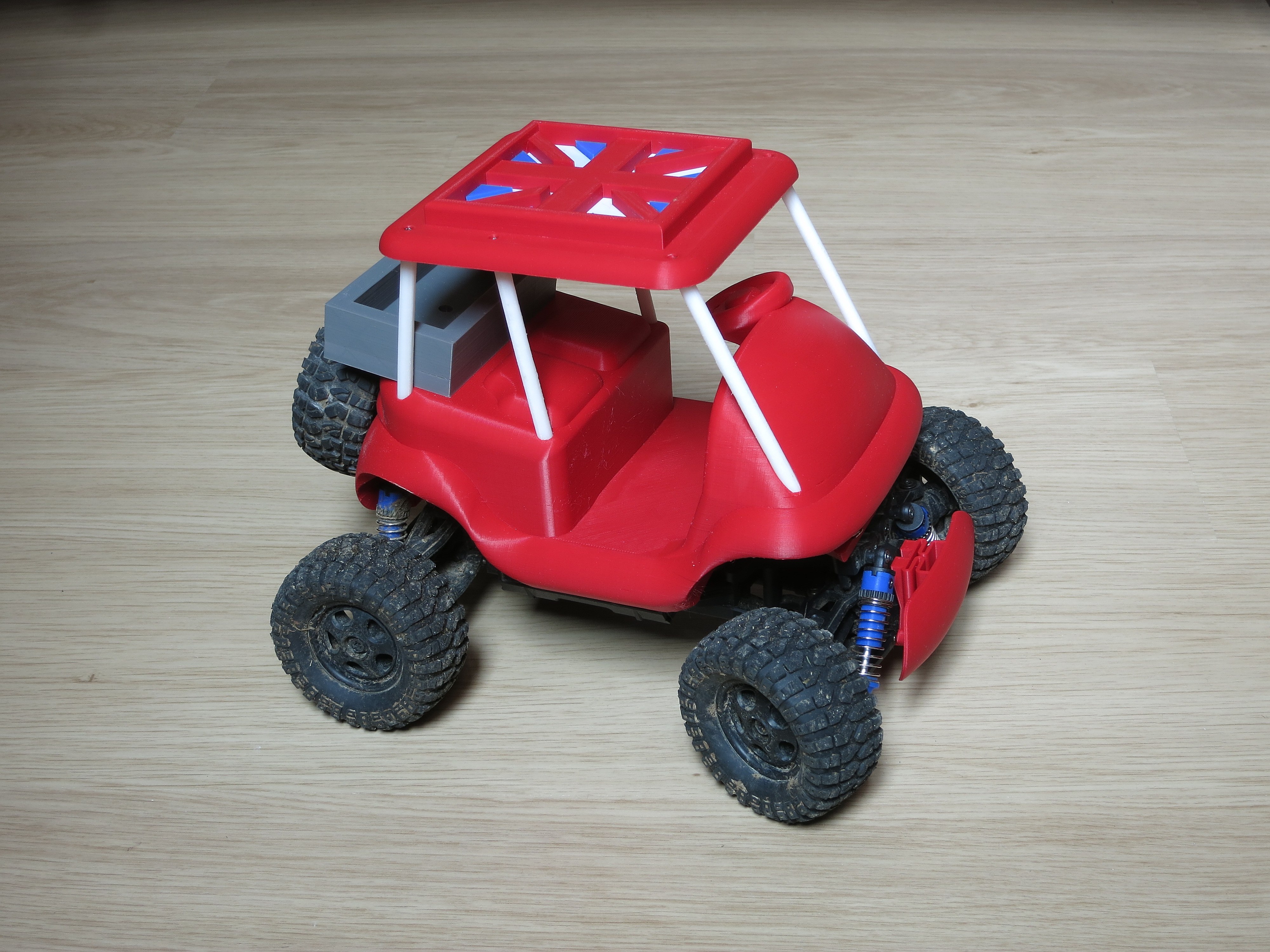 E3D Racer Buggy 3D model thumbnail