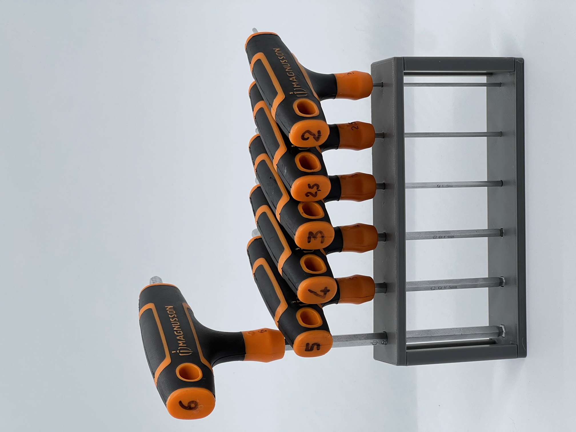 Allen key holder / hex key holder by RomainJBT Download free STL