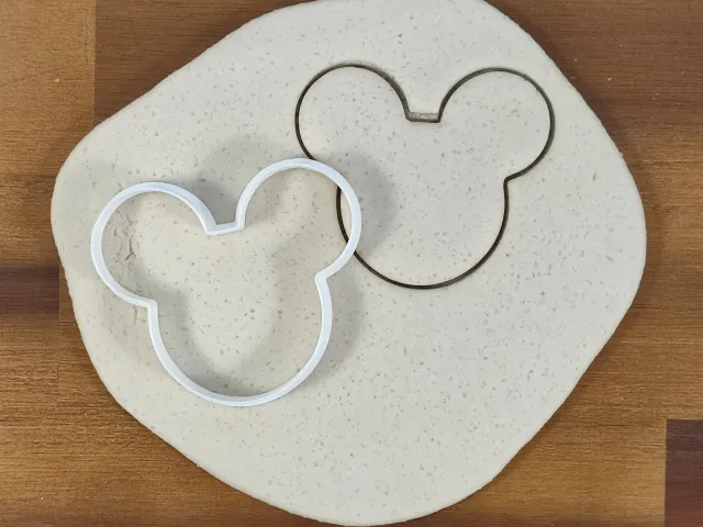 Mickey mouse cookie cutter