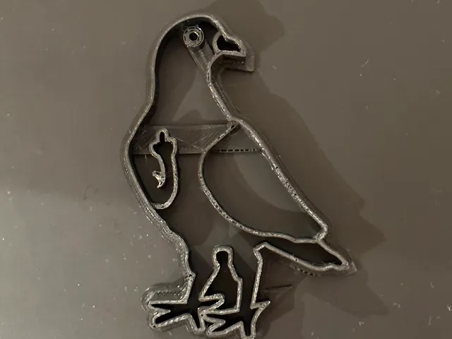 Pigeon Cookie Cutter