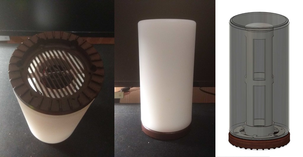 RGB lamp WiFi controlled | GyverLamp | Огненная лампа by Fattum ...
