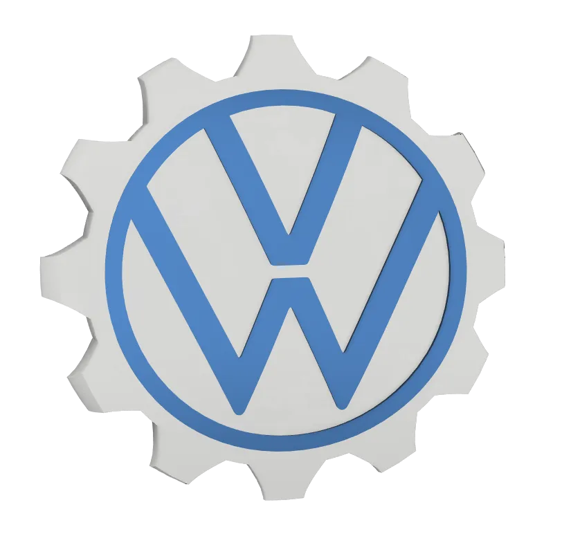 Volkswagen Emblem by JMoto84 | Download free STL model | Printables.com
