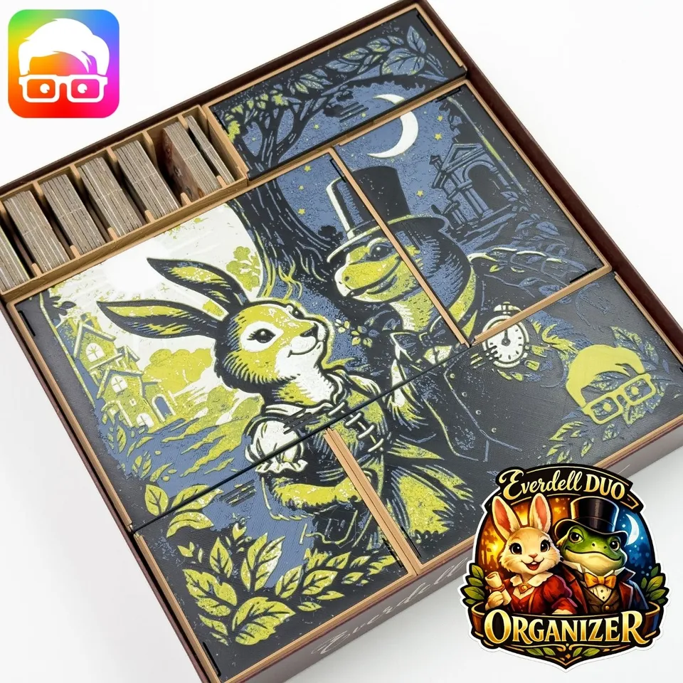 Everdell DUO organizer by @ammedia3d [unofficial inserts - sku: ARCS001]  por ammedia3d | Descargar modelo STL | Printables.com