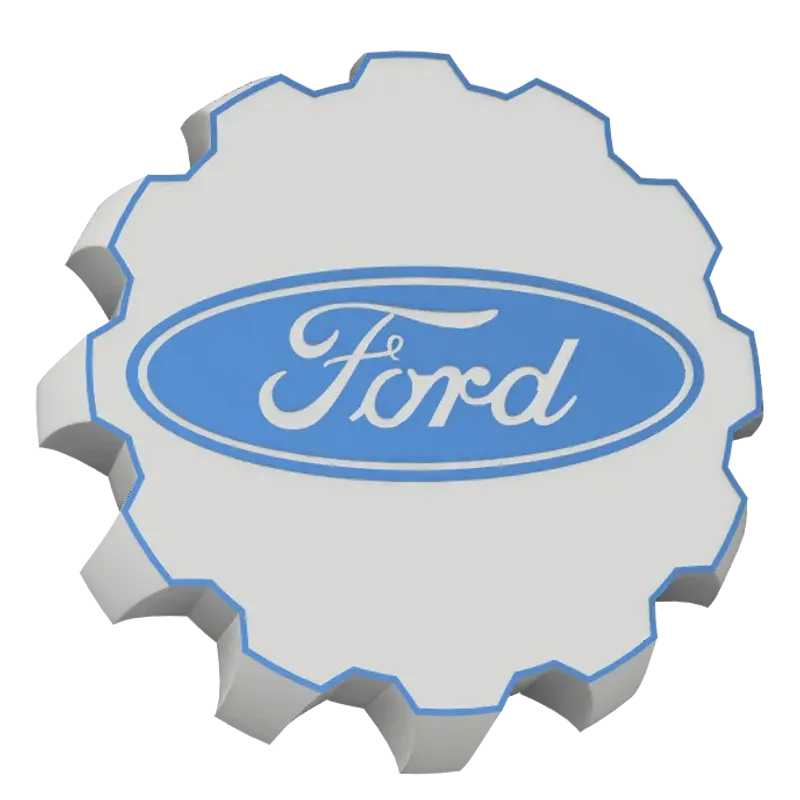 GB : Logo Ford / FR : Logo Ford por Arash68, Descargar modelo STL gratuito
