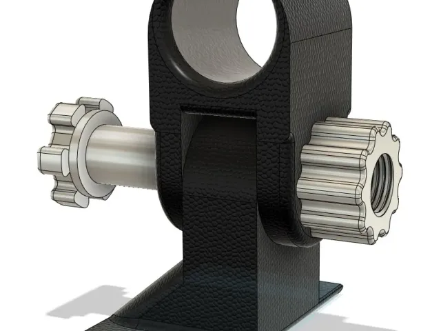 Držák sprchové hlavy polohovatelný / Shower head holder rotatable