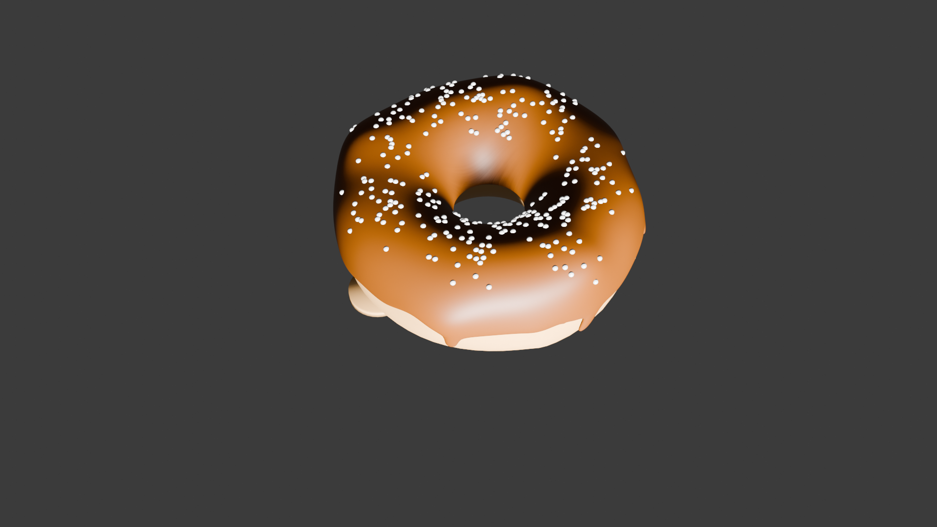 Donut Keychain