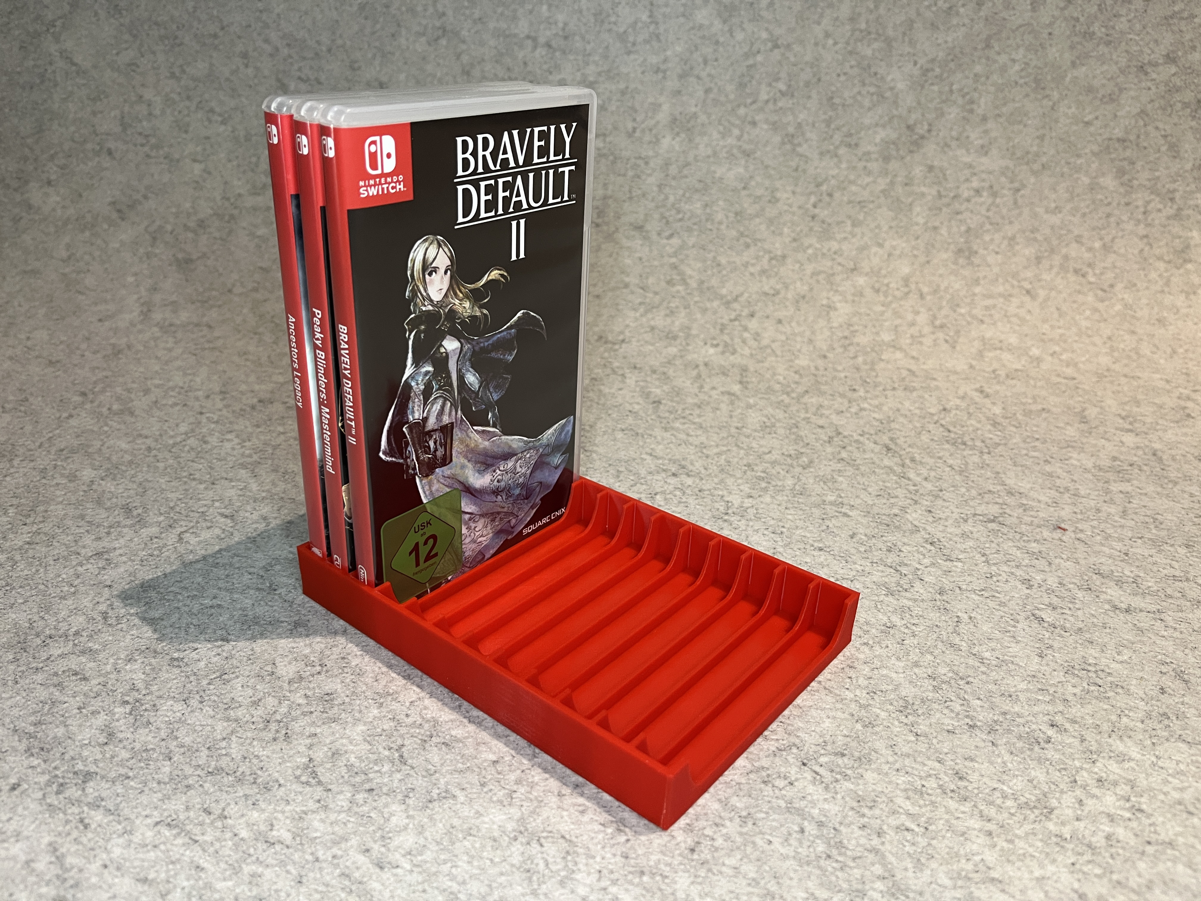 Nintendo Switch simple stand for 12 games
