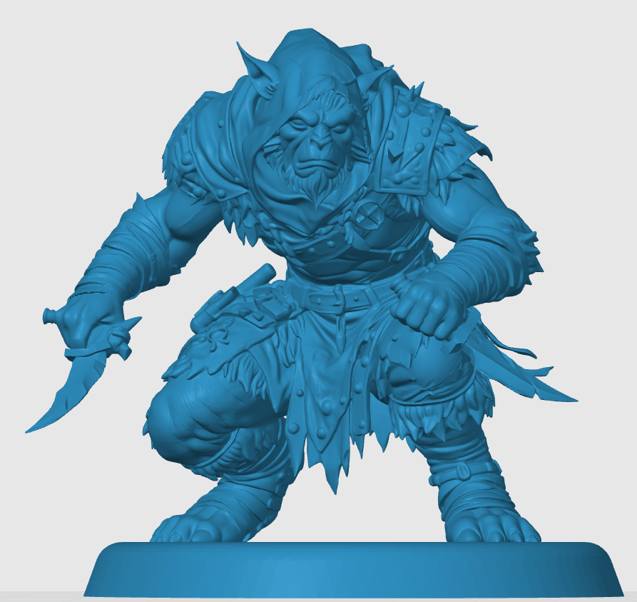 Miniatura 3 do modelo 3D Bugbear Rogue