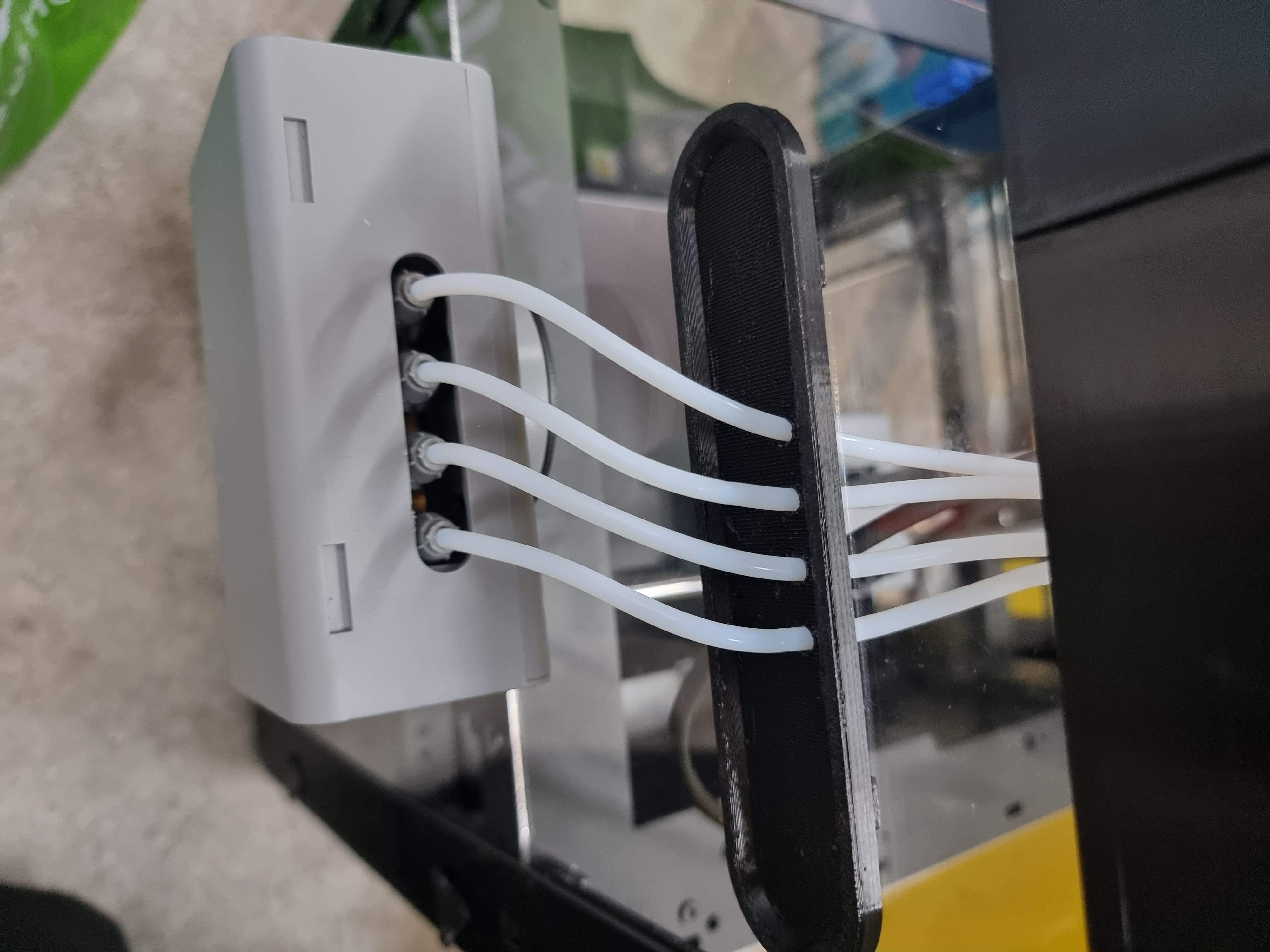 Flashforge AD5X Enclosure PTFE Grommet Seal - Higher Offset — thumbnail 3