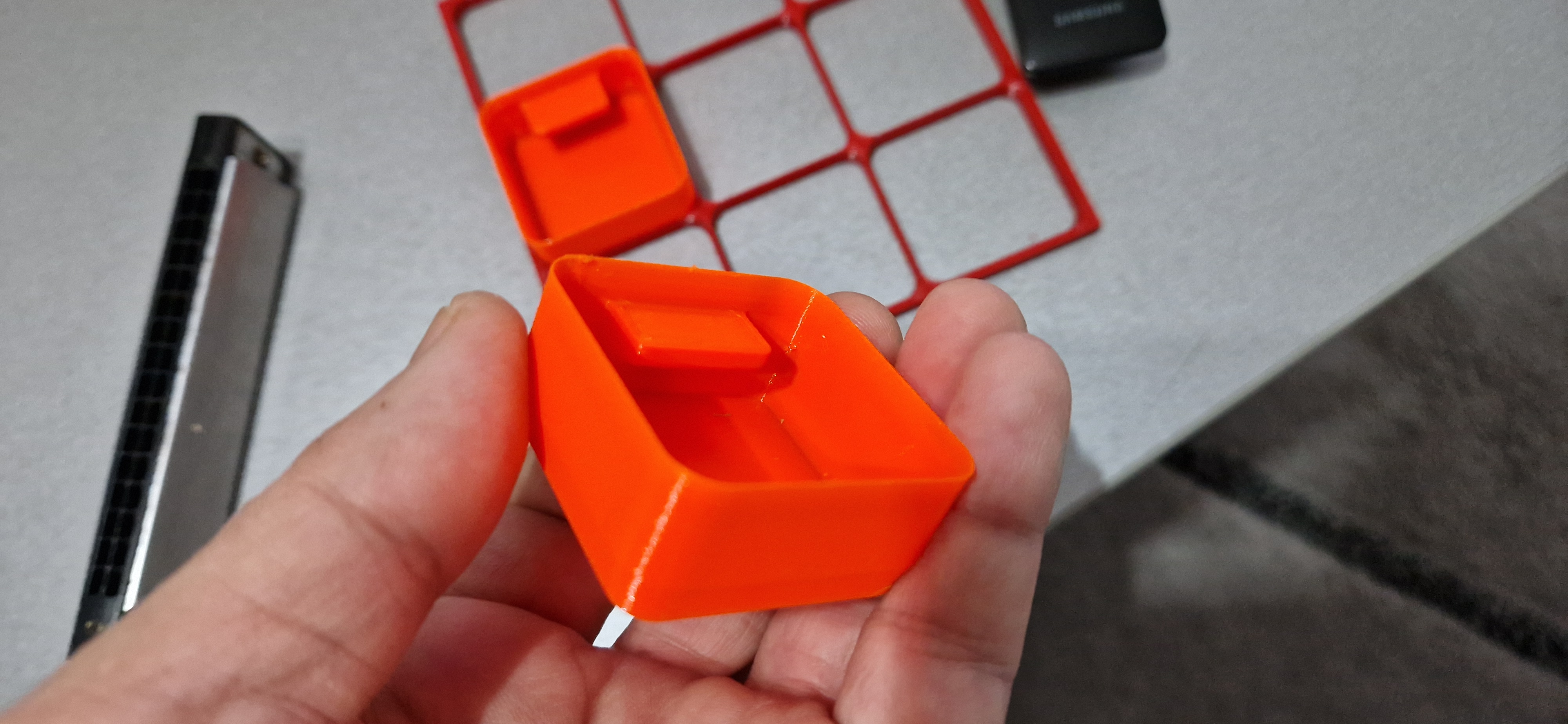 Miniatura 10 do modelo 3D Modular/Stackable Organizer Box - IKEA Alex