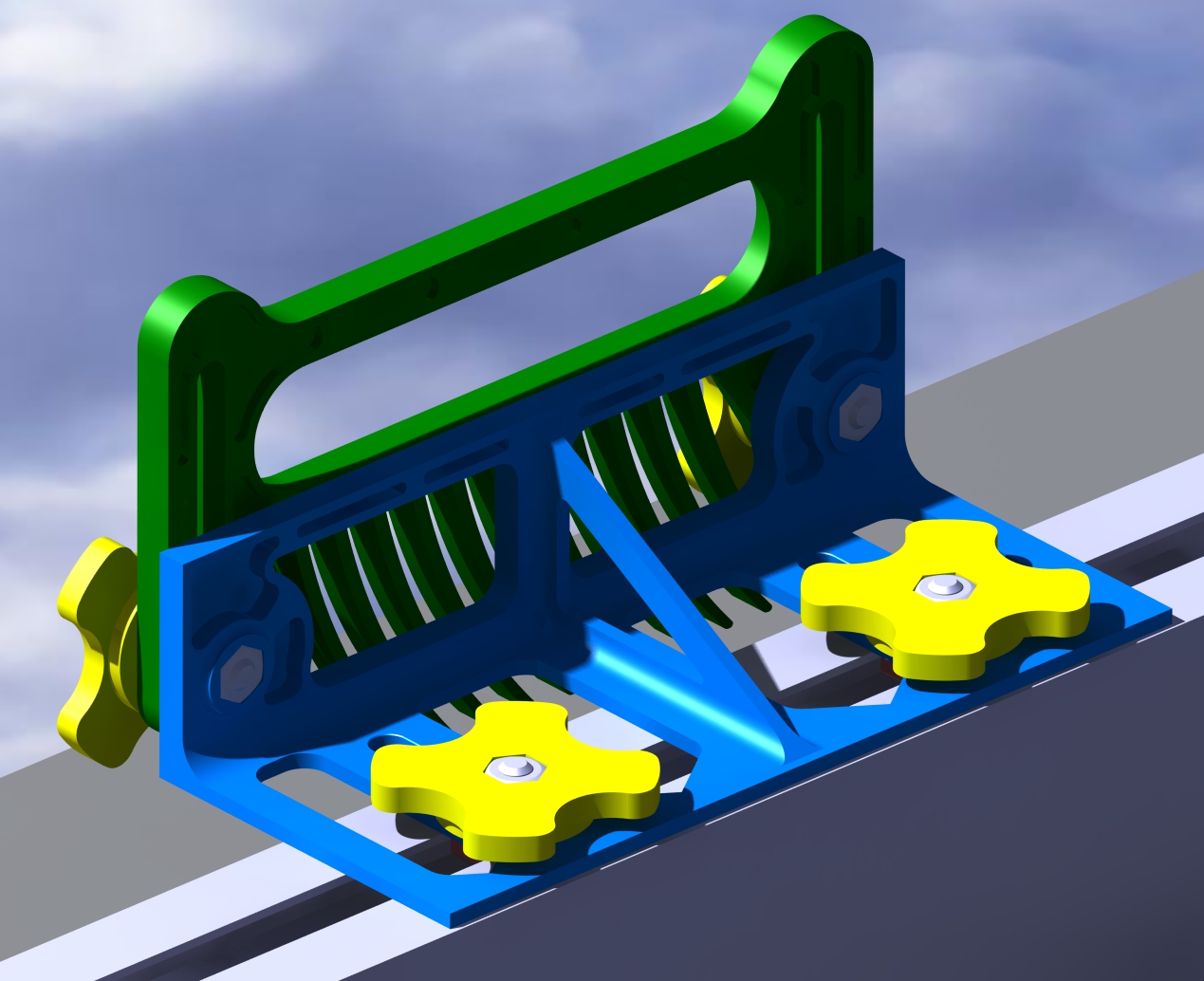 Bosch gts 10 xc vertical featherboard by chri81 download free stl