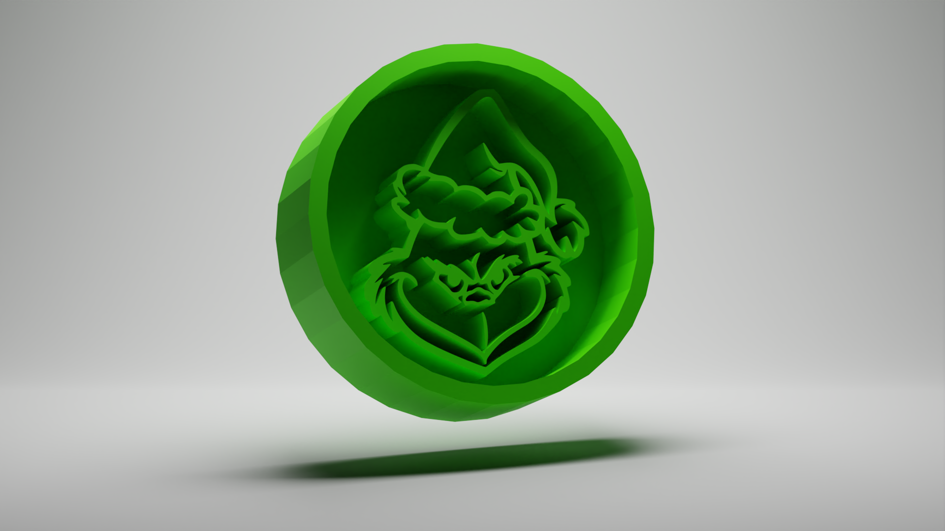 Grinch cookie cutter