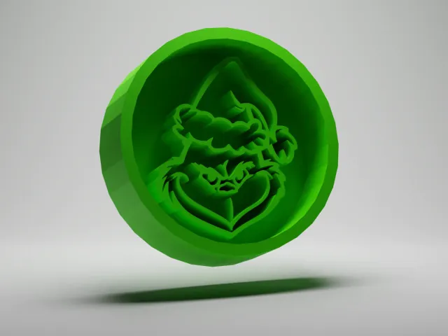 Grinch cookie cutter