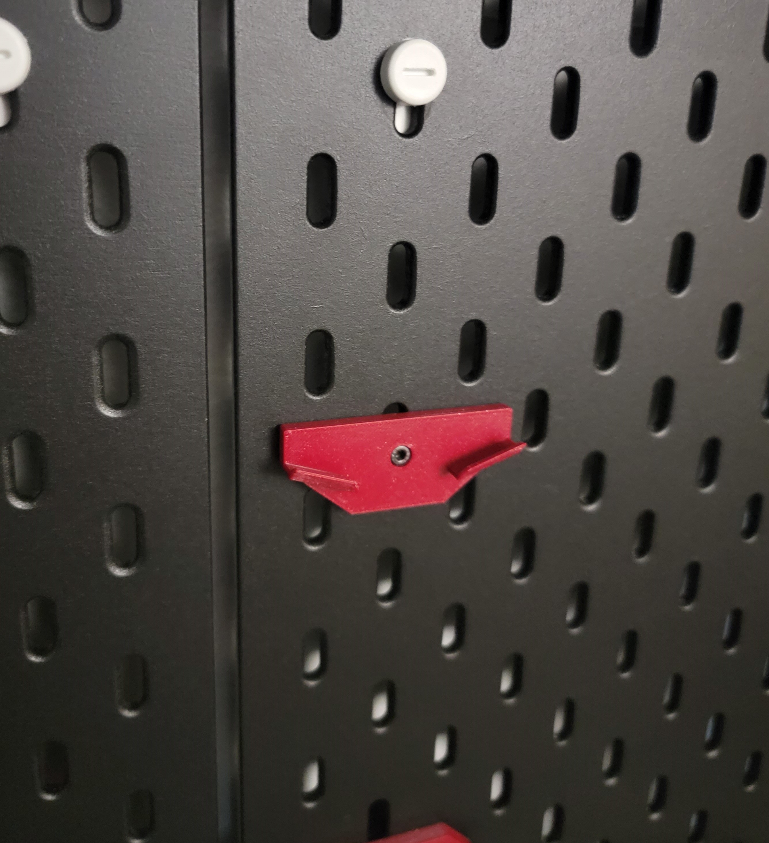 Miniatura 2 do modelo 3D Skadis Depth/Thread Gauge Mount