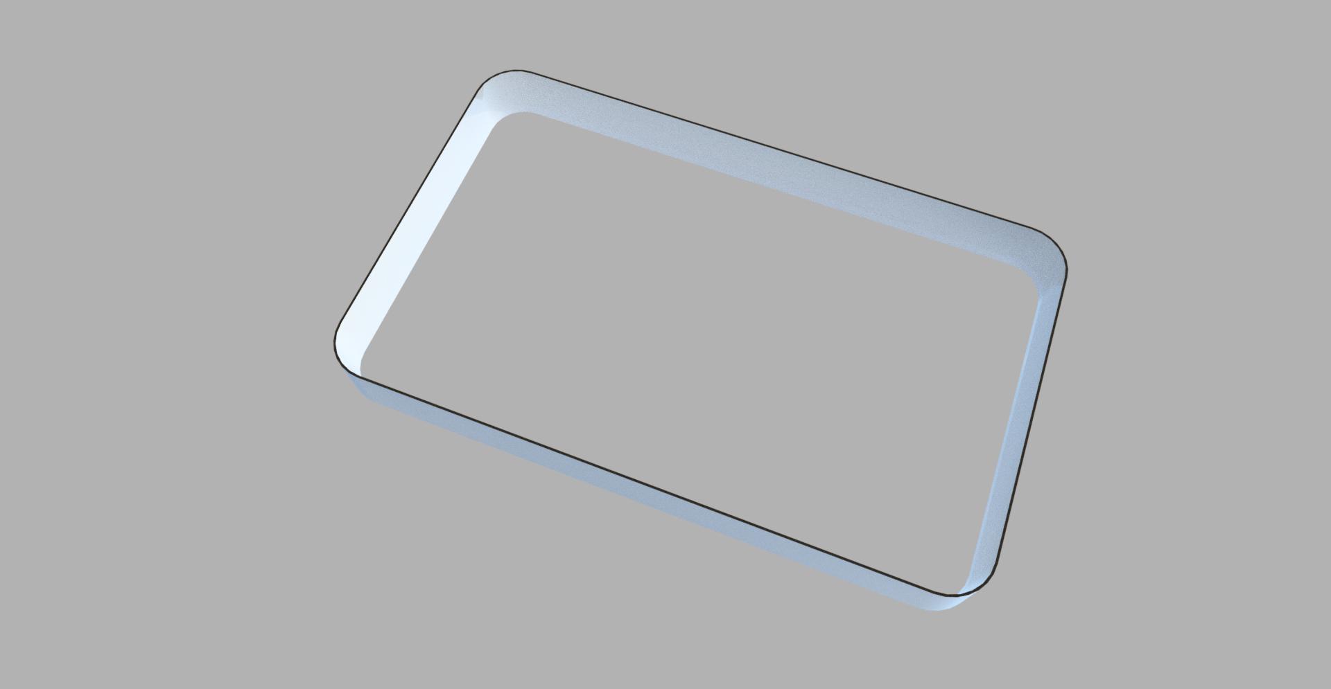 Emporte-pièce (cookie cutter) rectangle