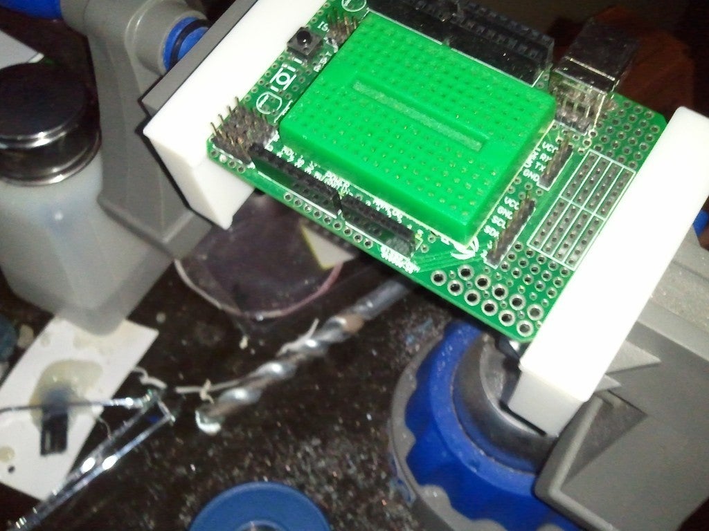 Turn your Dremel Multi-Vise into a PCB Vise - PCB holder pads