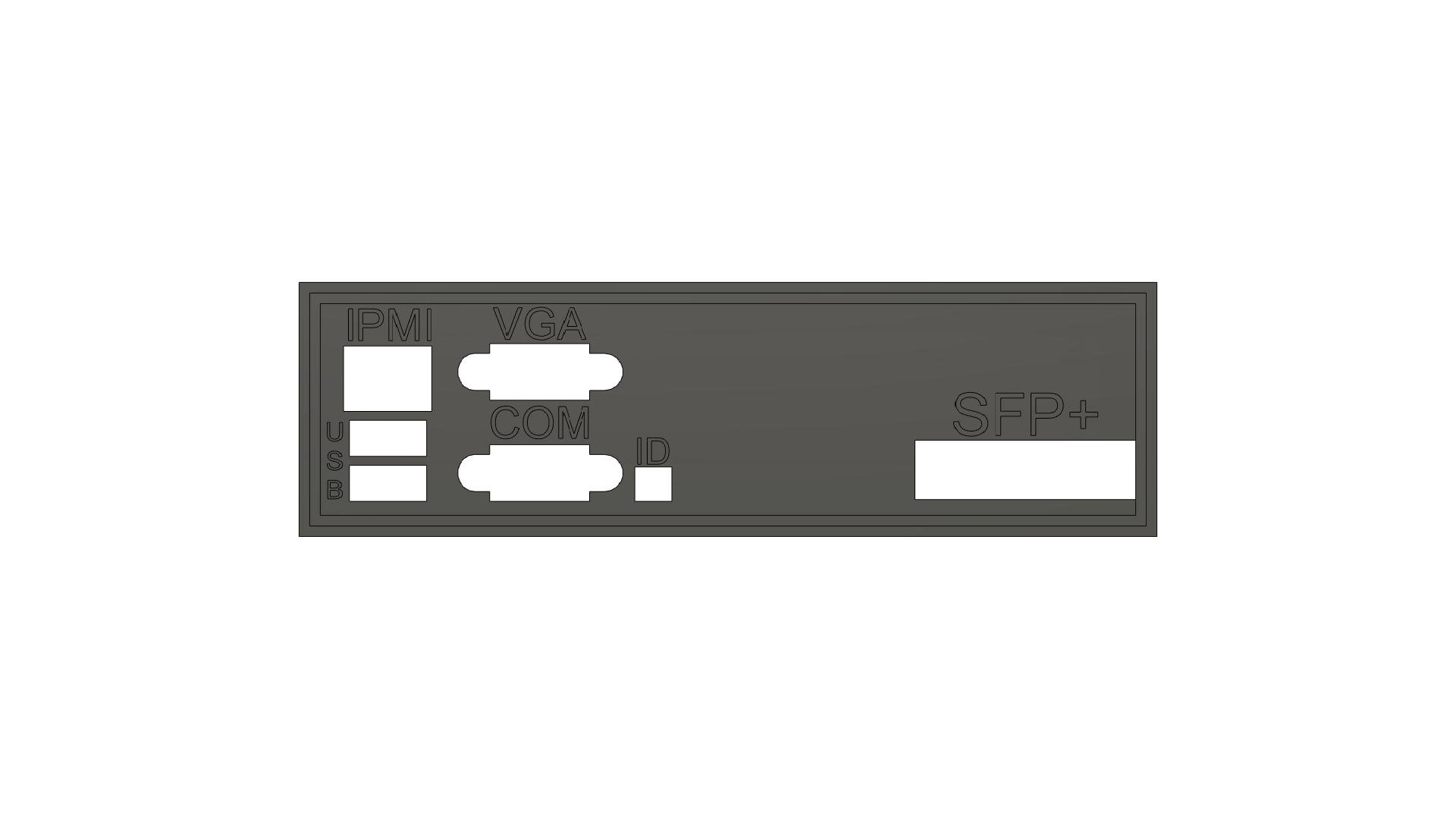 TYAN S7103  (S7103GM2NR-2F-L2) IO Shield