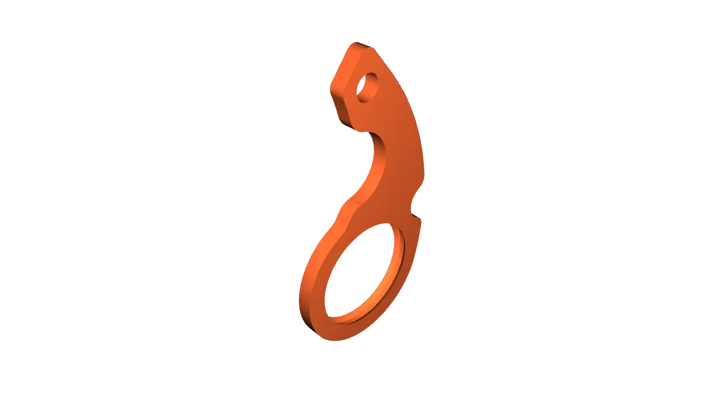 keyrambit, (no bearing needed, clicks together) by 3DprojectMV ...