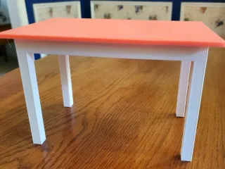 Barbie Doll Dining Table by will_maxim | Download free STL model ...